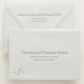 Embellished Addressed Envelopes