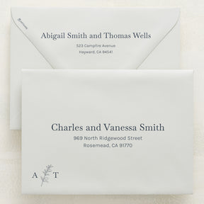 Embellished Addressed Envelopes