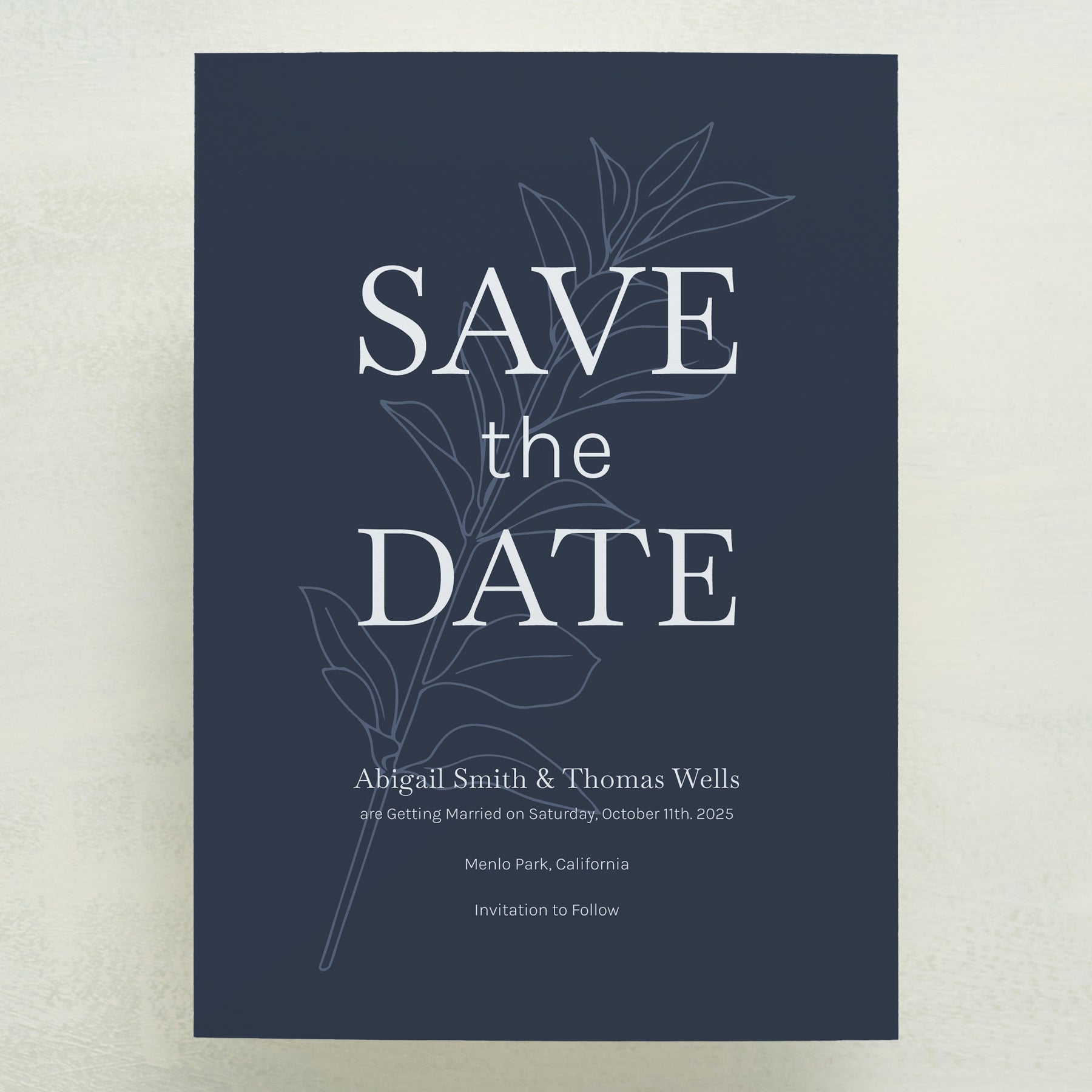 Embellished Save The Date