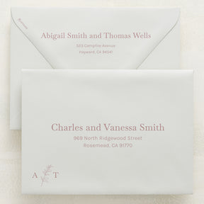 Embellished Addressed Envelopes