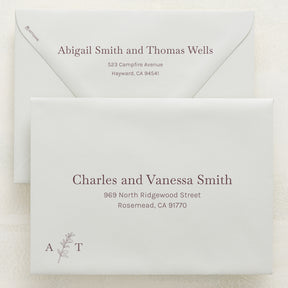 Embellished Addressed Envelopes