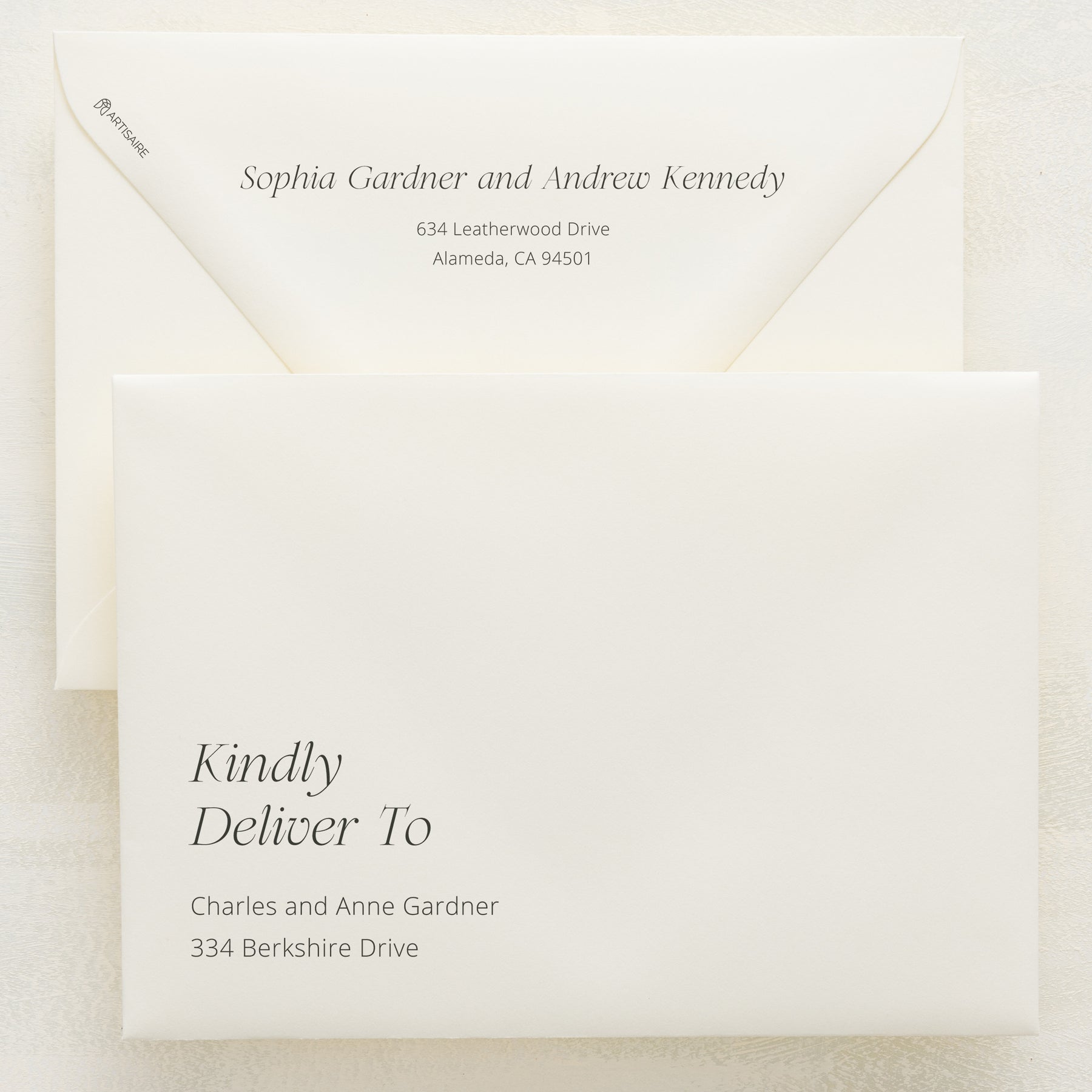 Serendipity Addressed Envelopes