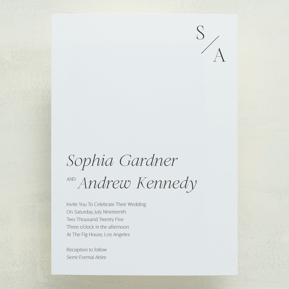 Serendipity Wedding Invitations