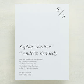 (Sample) Serendipity Wedding Invitations