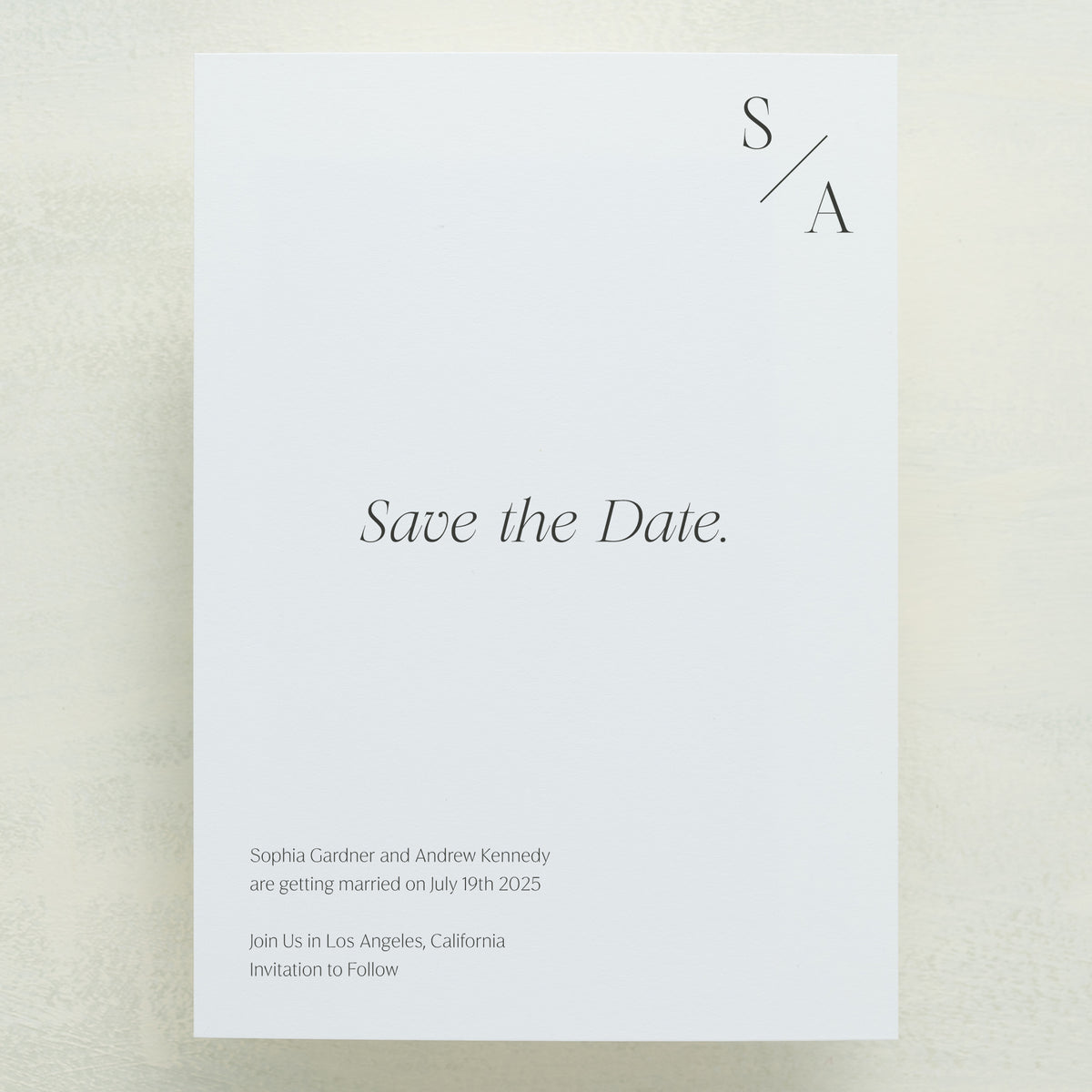 Serendipity Save The Date