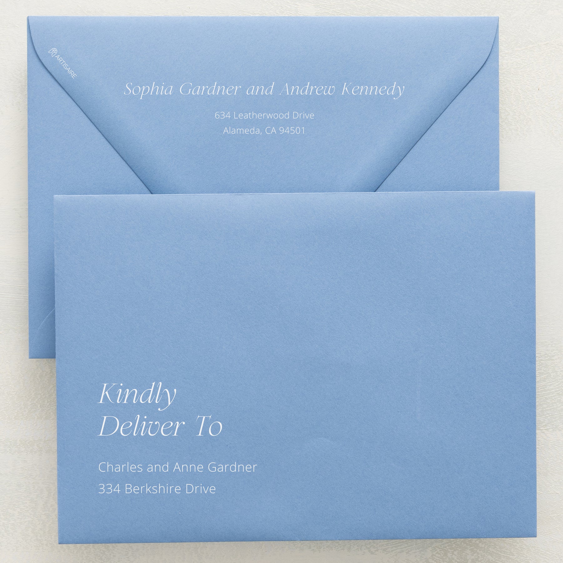 (Sample) Serendipity Addressed Envelopes