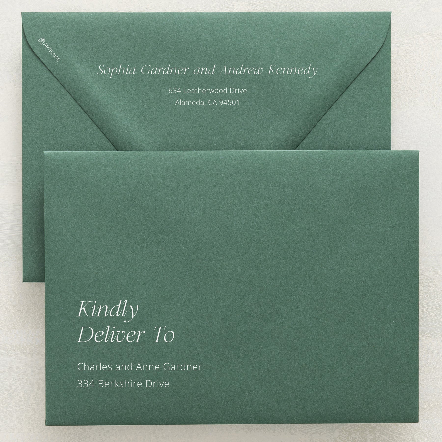 Serendipity Addressed Envelopes