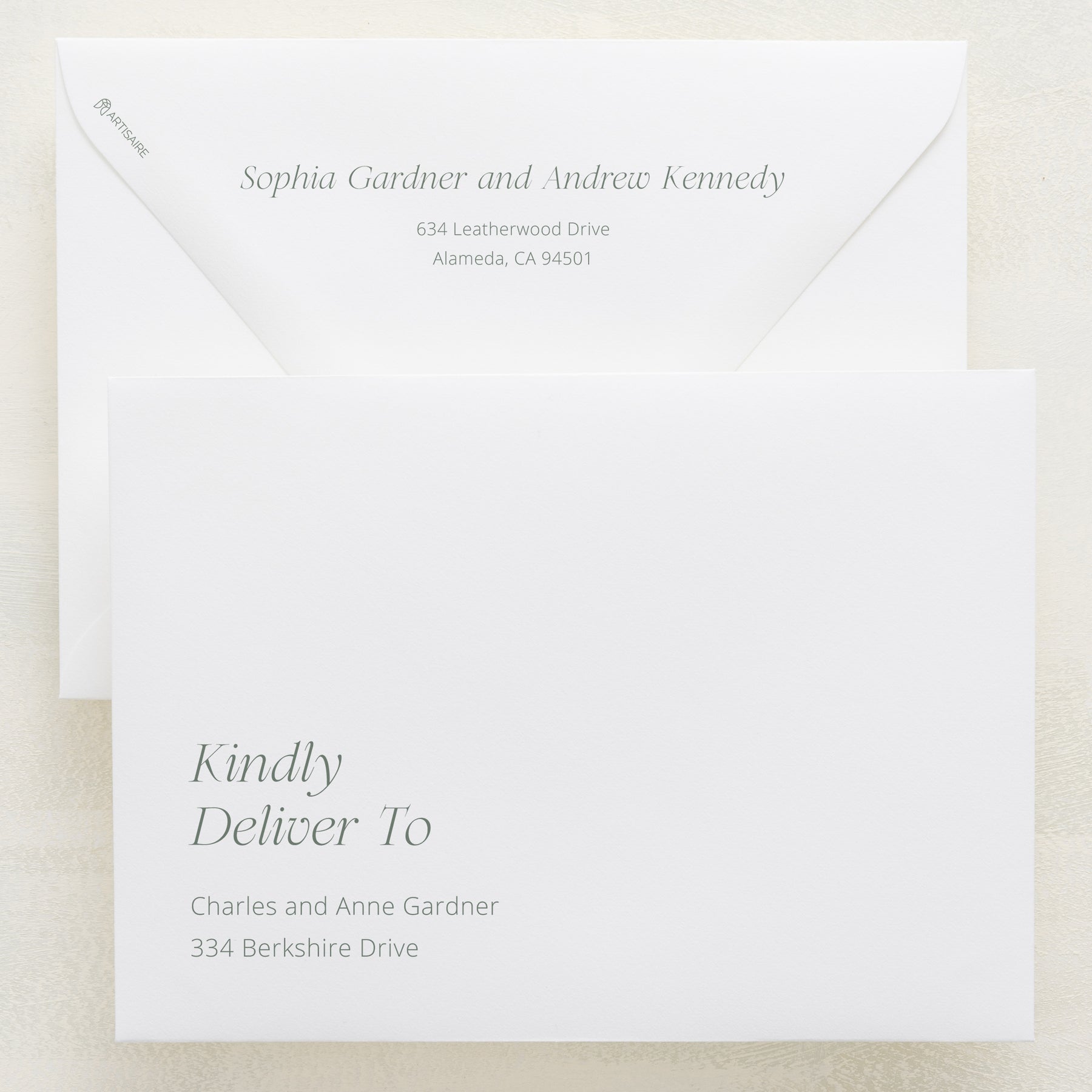 Serendipity Addressed Envelopes