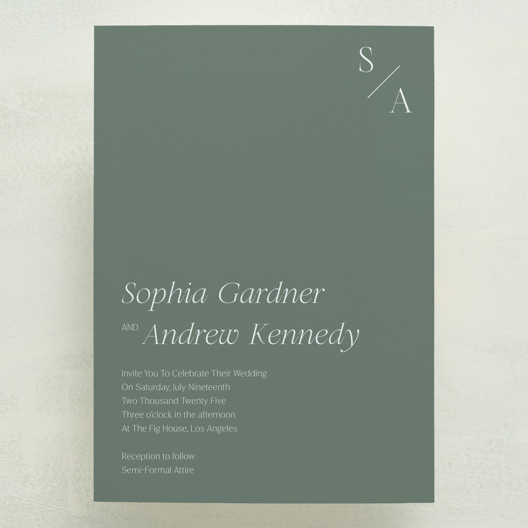 Serendipity Wedding Invitations