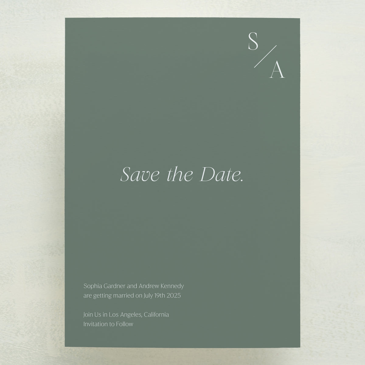 Serendipity Save The Date