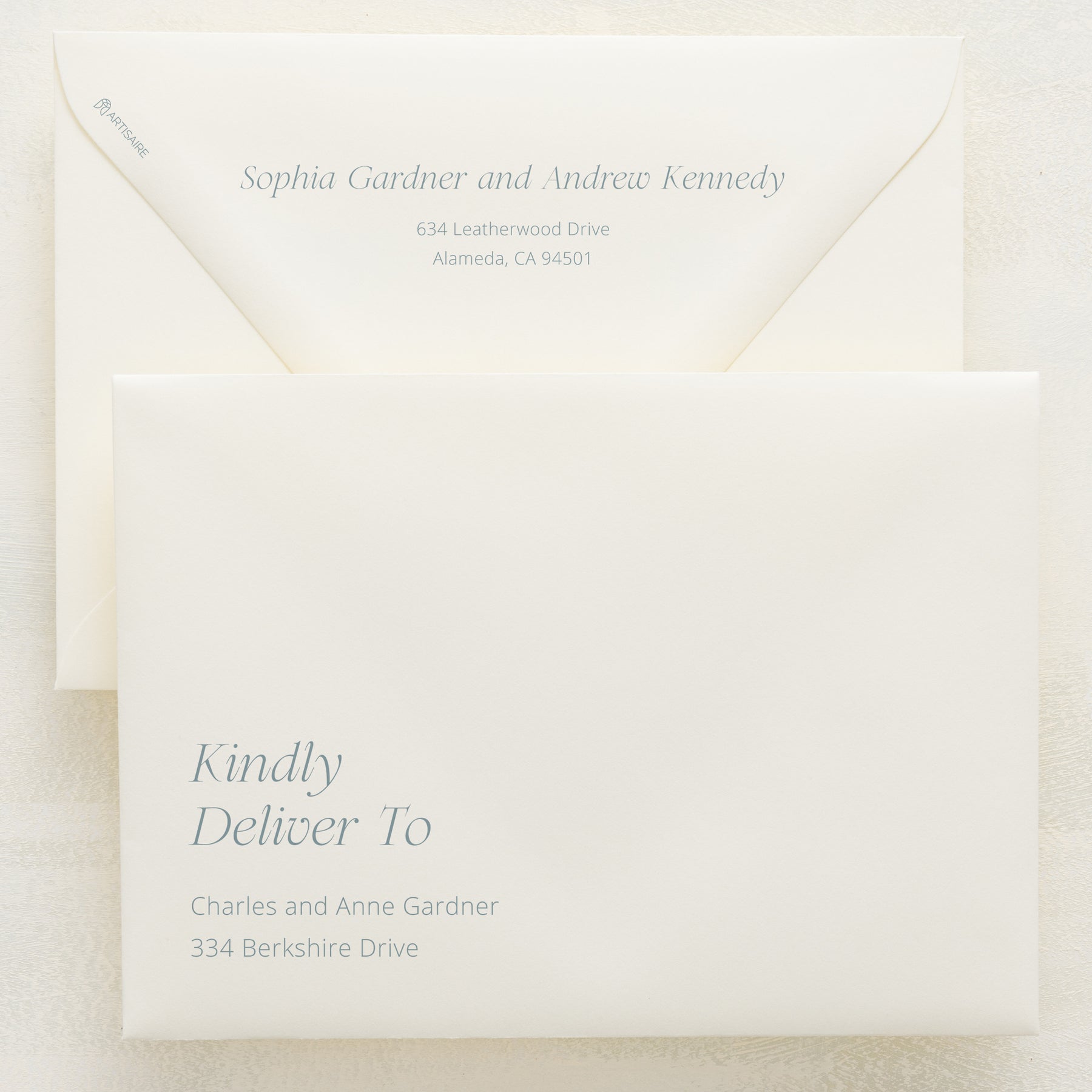 (Sample) Serendipity Addressed Envelopes