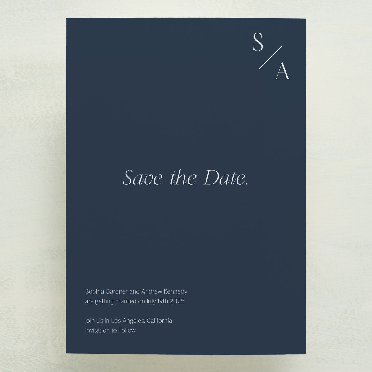 Serendipity Save The Date