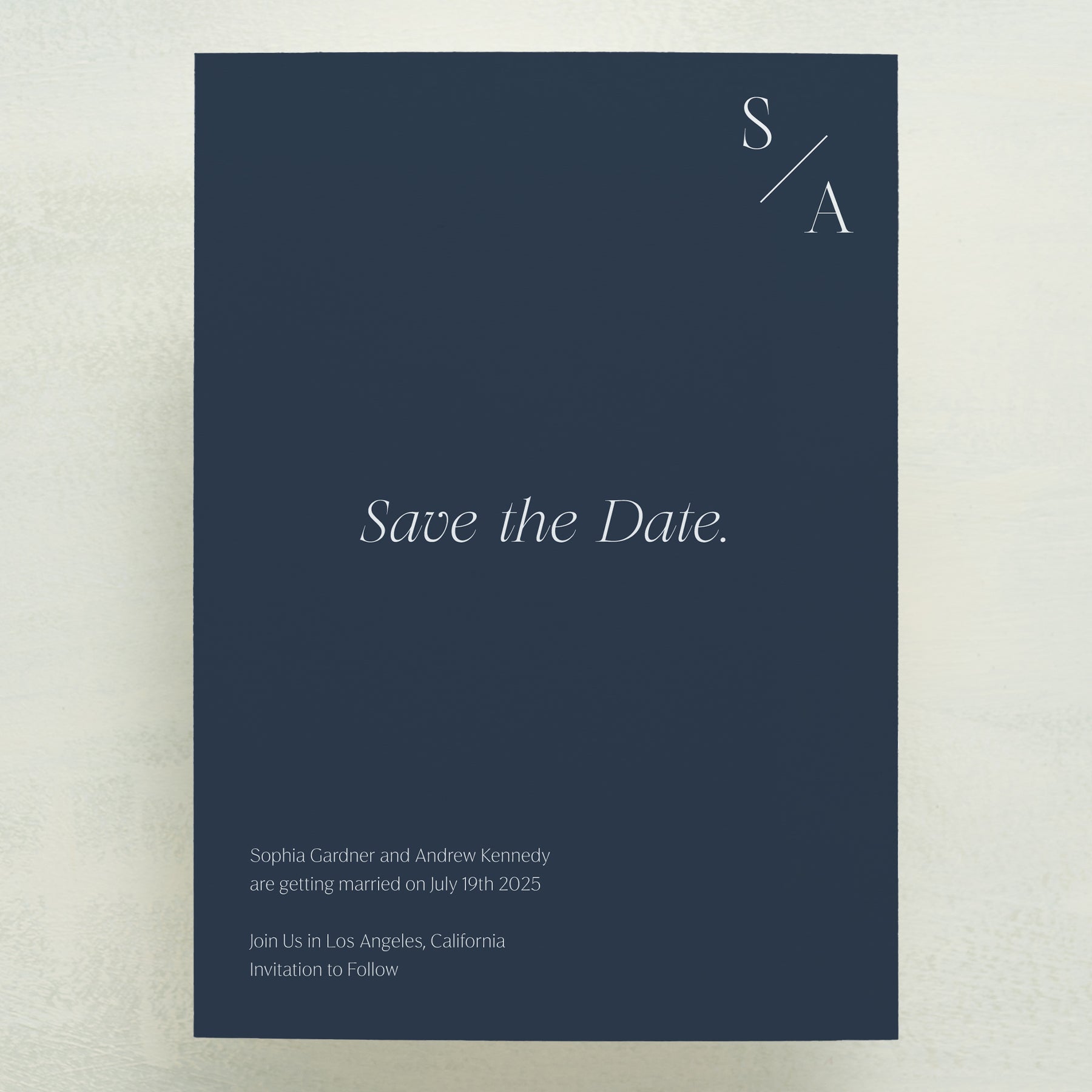 Serendipity Save The Date