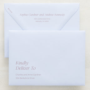 (Sample) Serendipity Addressed Envelopes