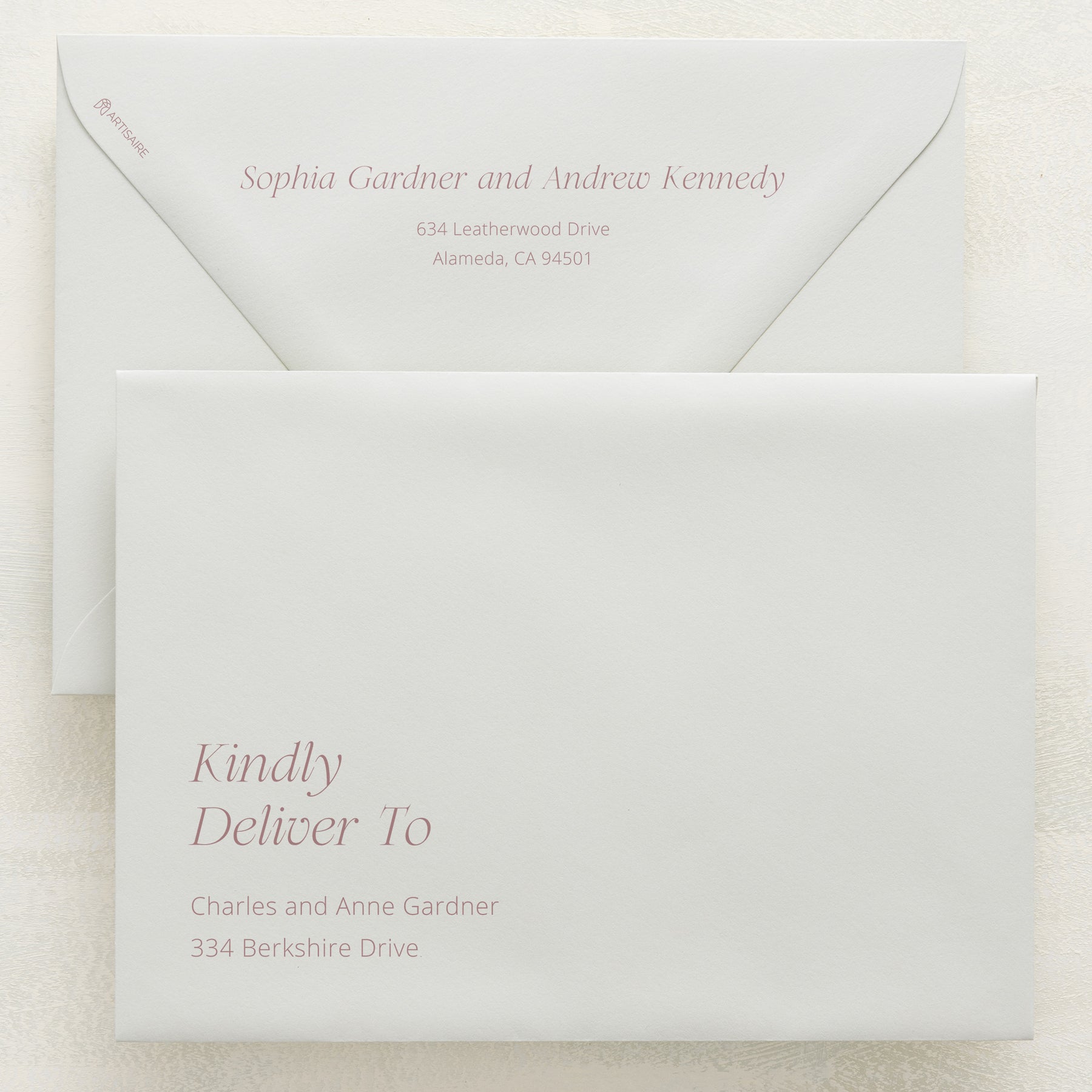 Serendipity Addressed Envelopes