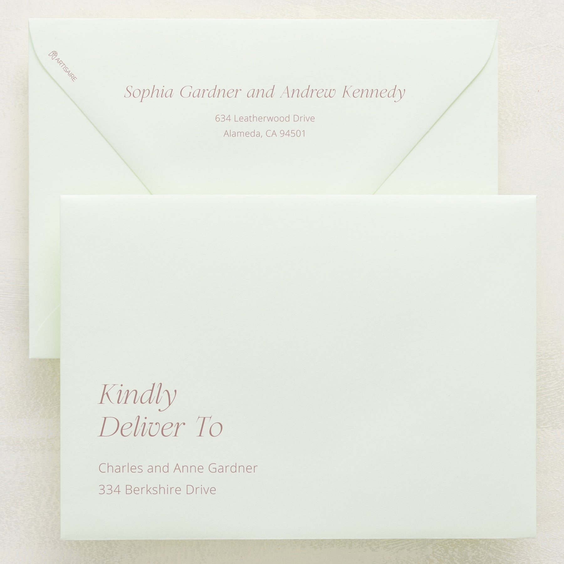 Serendipity Addressed Envelopes