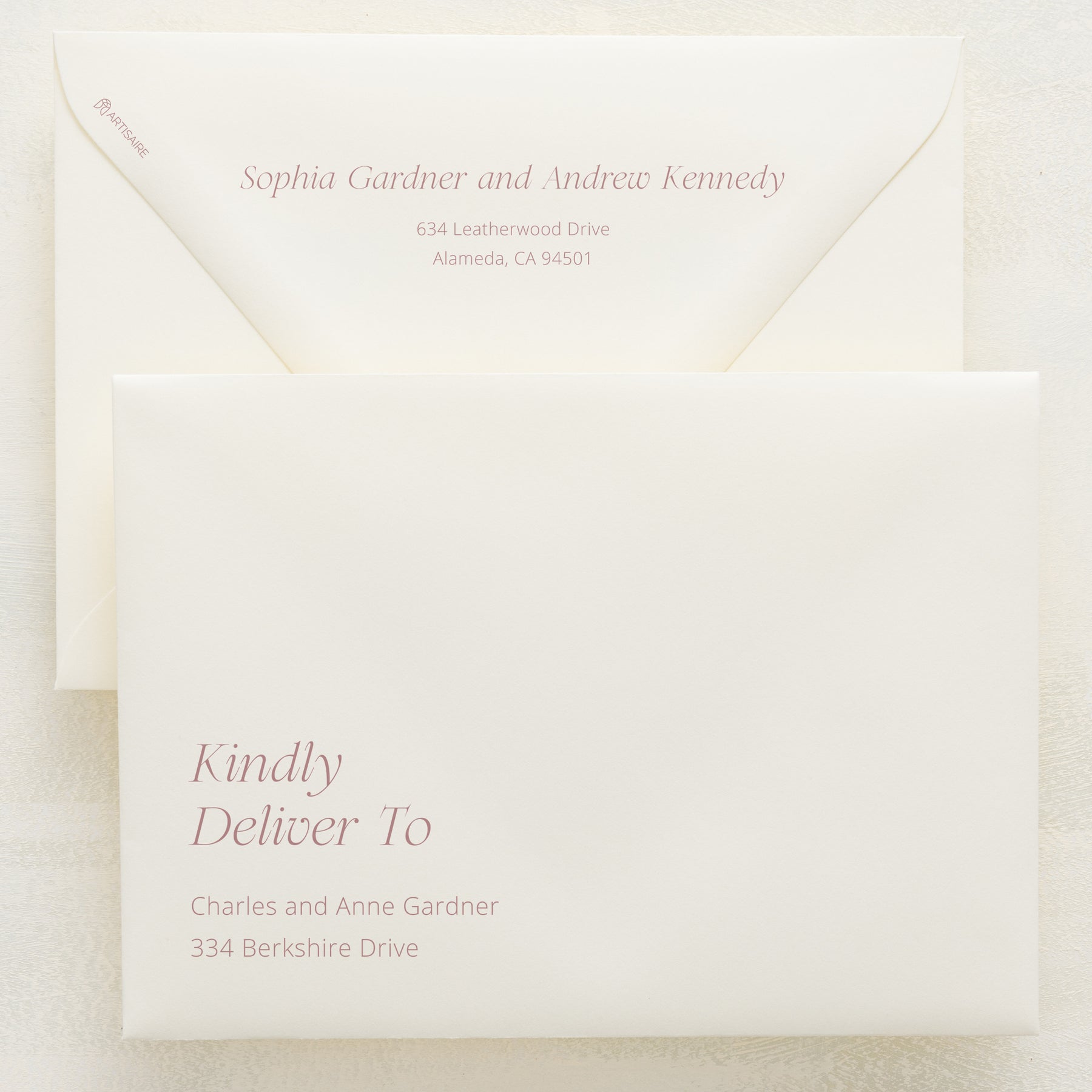 Serendipity Addressed Envelopes