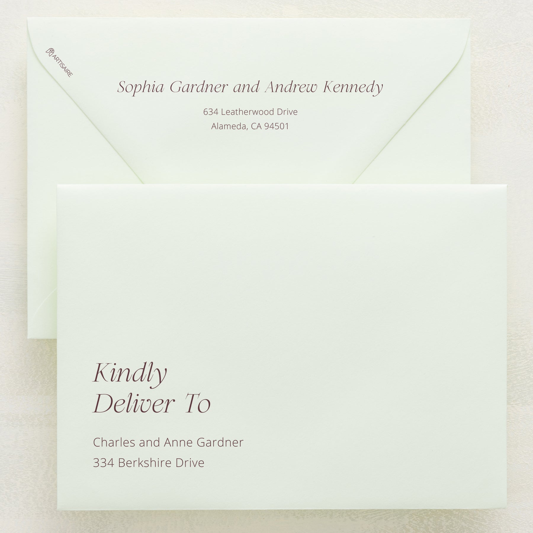 Serendipity Addressed Envelopes