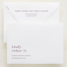 (Sample) Serendipity Addressed Envelopes