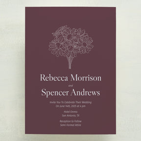 Coming Home Wedding Invitations