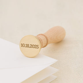 Intention Date Wax Stamp