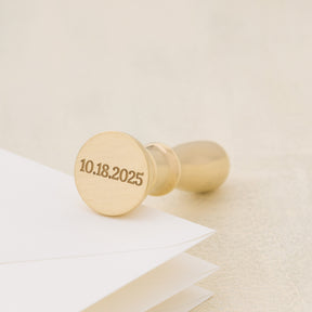 Intention Date Wax Stamp