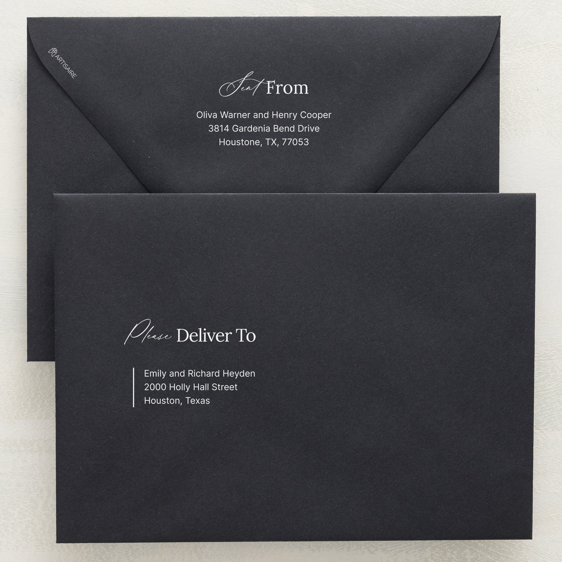 Intention Addressed Envelopes