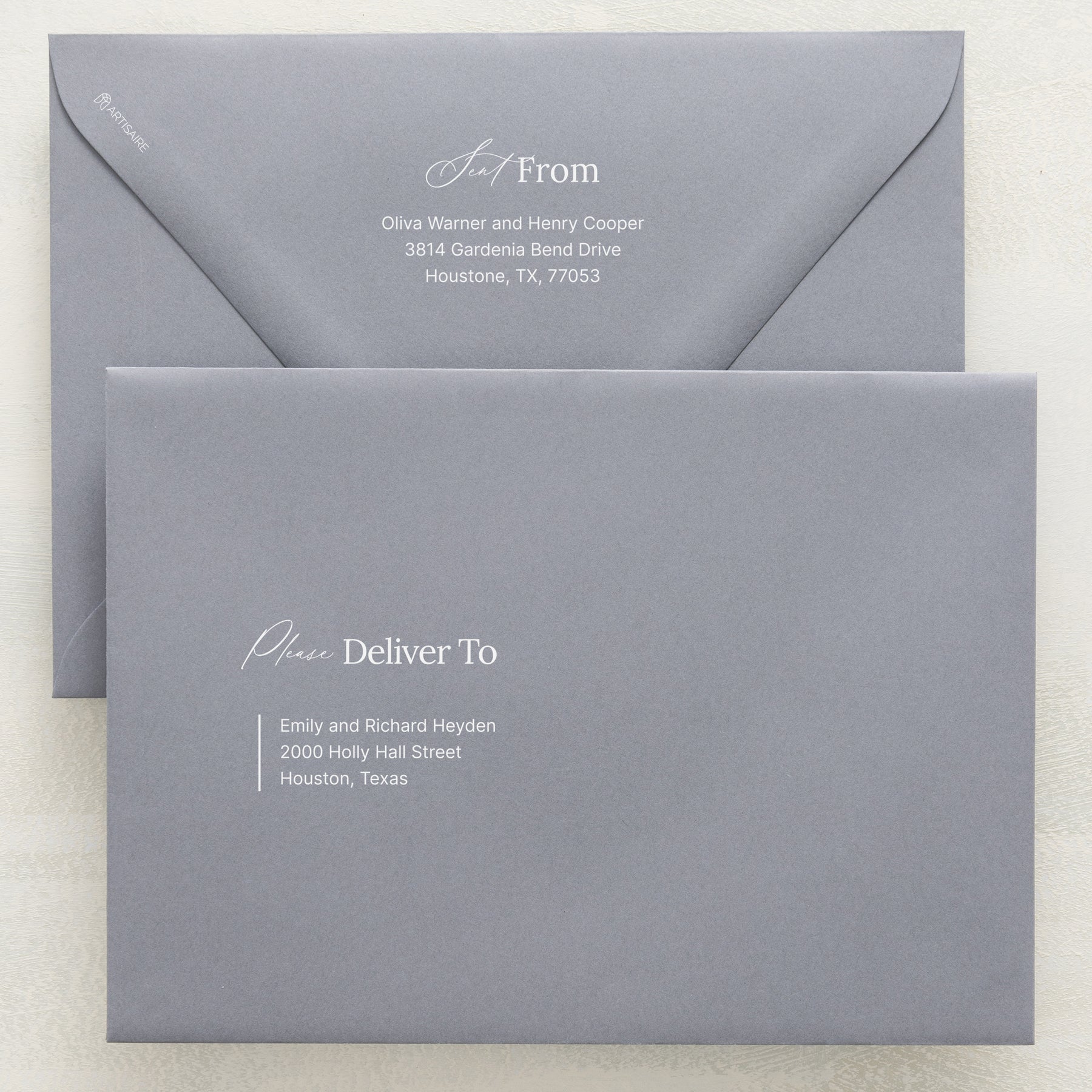 Intention Addressed Envelopes