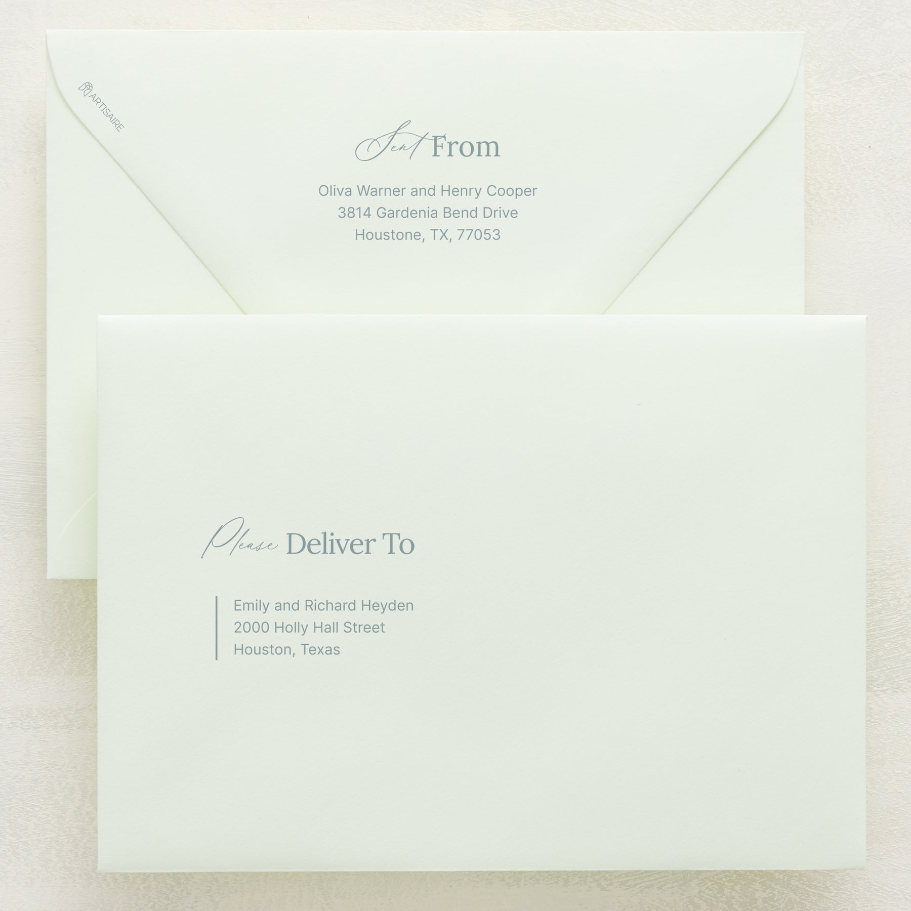 Intention Addressed Envelopes