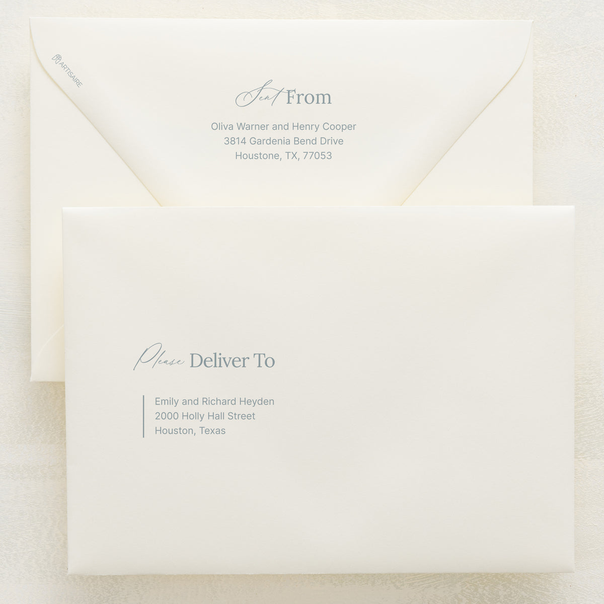 Intention Addressed Envelopes