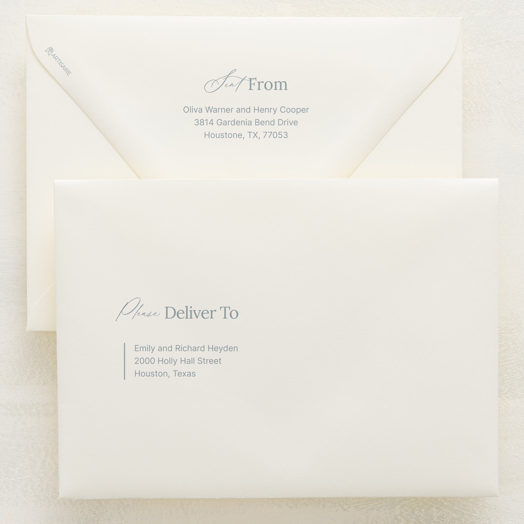 Intention Addressed Envelopes