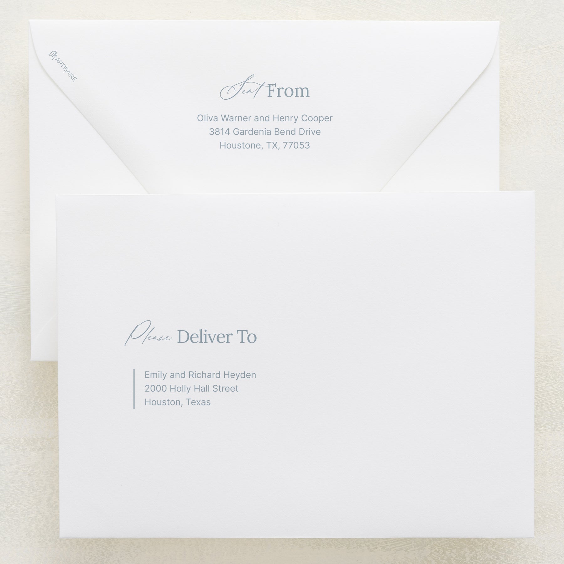 Intention Addressed Envelopes