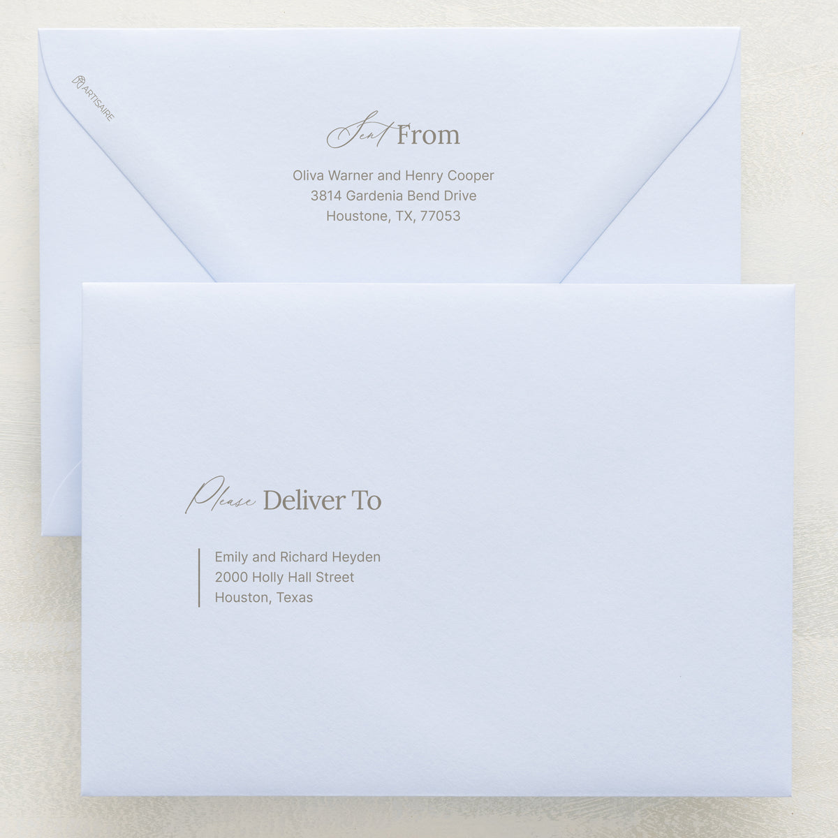 Intention Addressed Envelopes