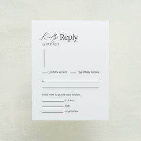 Intention RSVP Cards