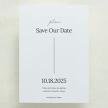 (Sample) Intention Save The Date