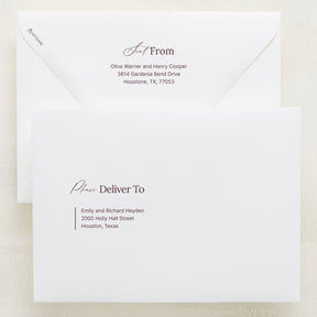 Intention Addressed Envelopes