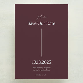 Intention Save The Date