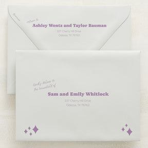 (Sample) Wedlibs Addressed Envelopes