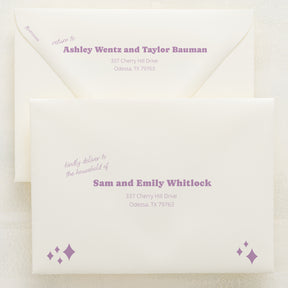 Wedlibs Addressed Envelopes