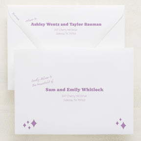 (Sample) Wedlibs Addressed Envelopes