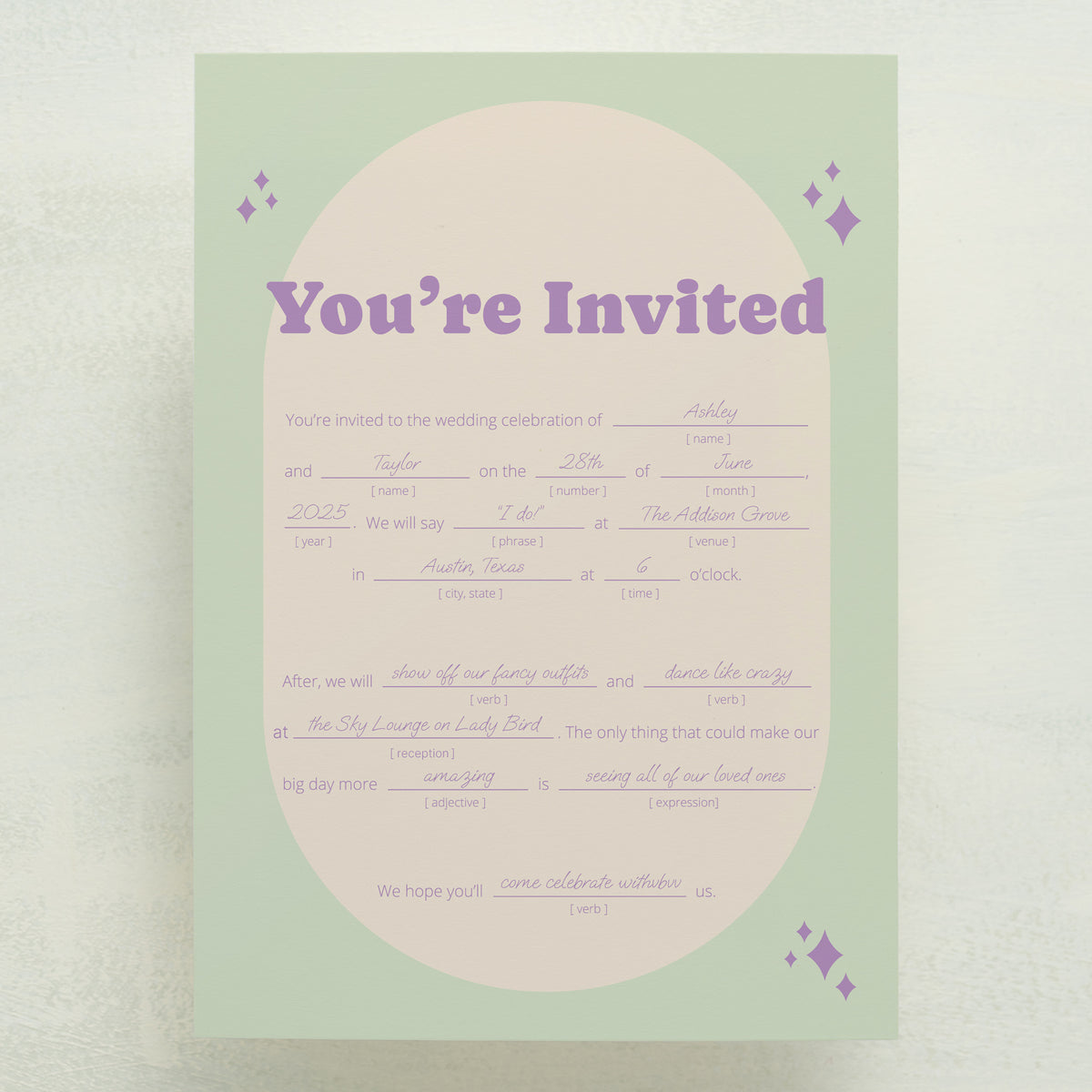 Wedlibs Wedding Invitations