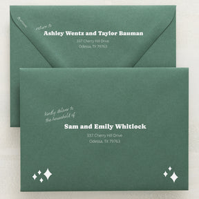 (Sample) Wedlibs Addressed Envelopes