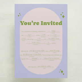 (Sample) Wedlibs Wedding Invitations