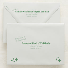 (Sample) Wedlibs Addressed Envelopes