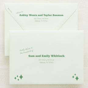 Wedlibs Addressed Envelopes