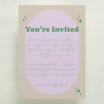 Wedlibs Wedding Invitations (Sample)