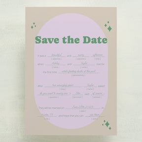 Wedlibs Save The Date (Sample)