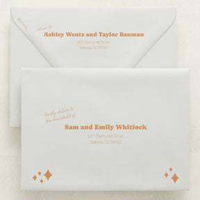 (Sample) Wedlibs Addressed Envelopes