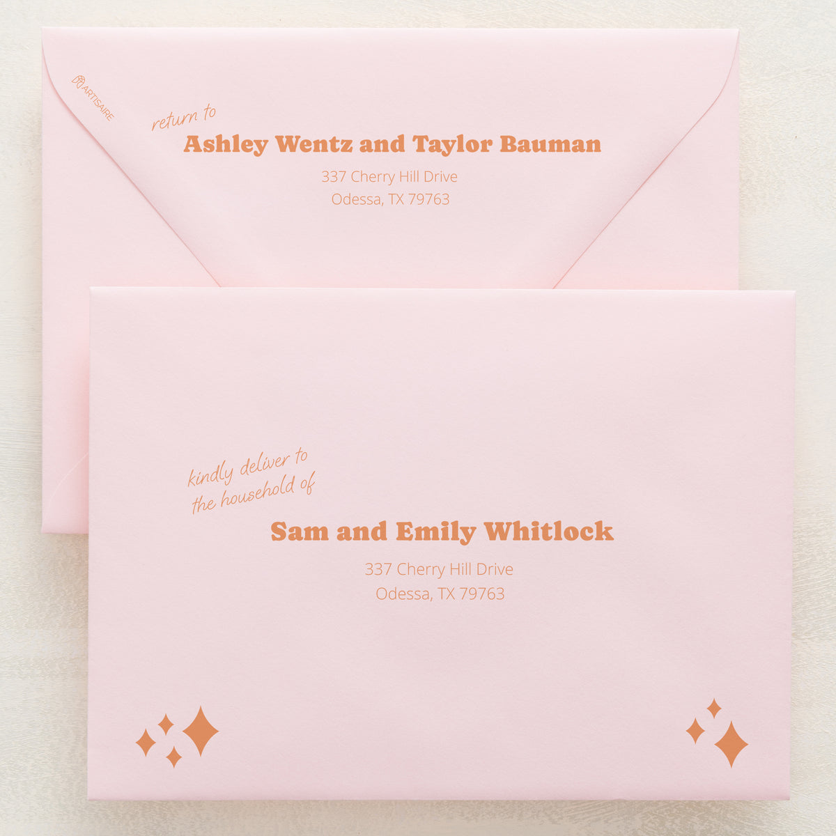 Wedlibs Addressed Envelopes