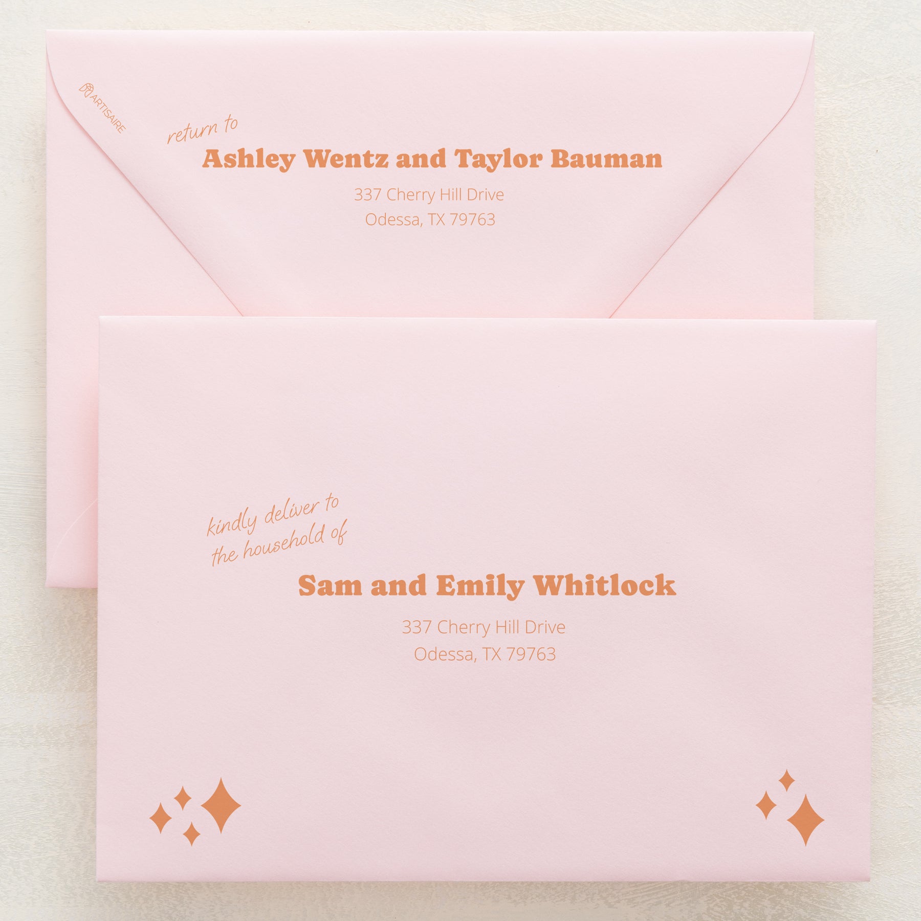 Wedlibs Addressed Envelopes